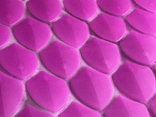 Fuchsia Scale Fabric