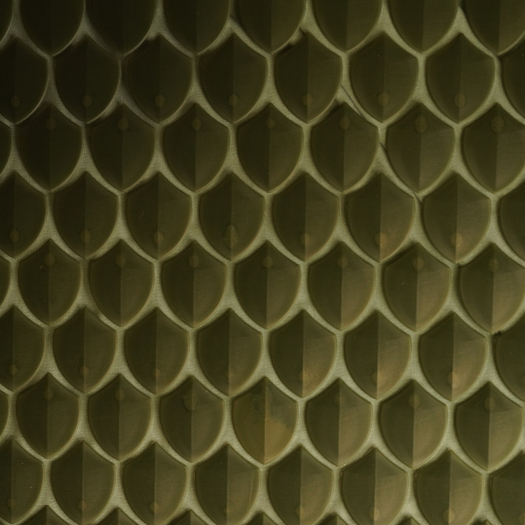 Green Scale fabric