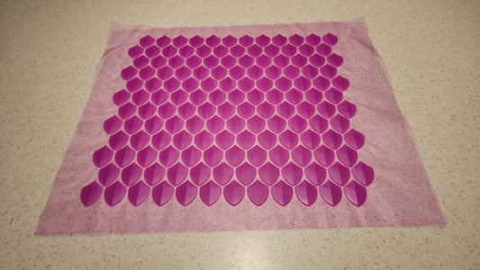 Fuchsia Scale Fabric