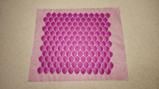 Fuchsia Scale Fabric